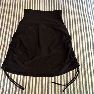 Black skort with UPF 50+